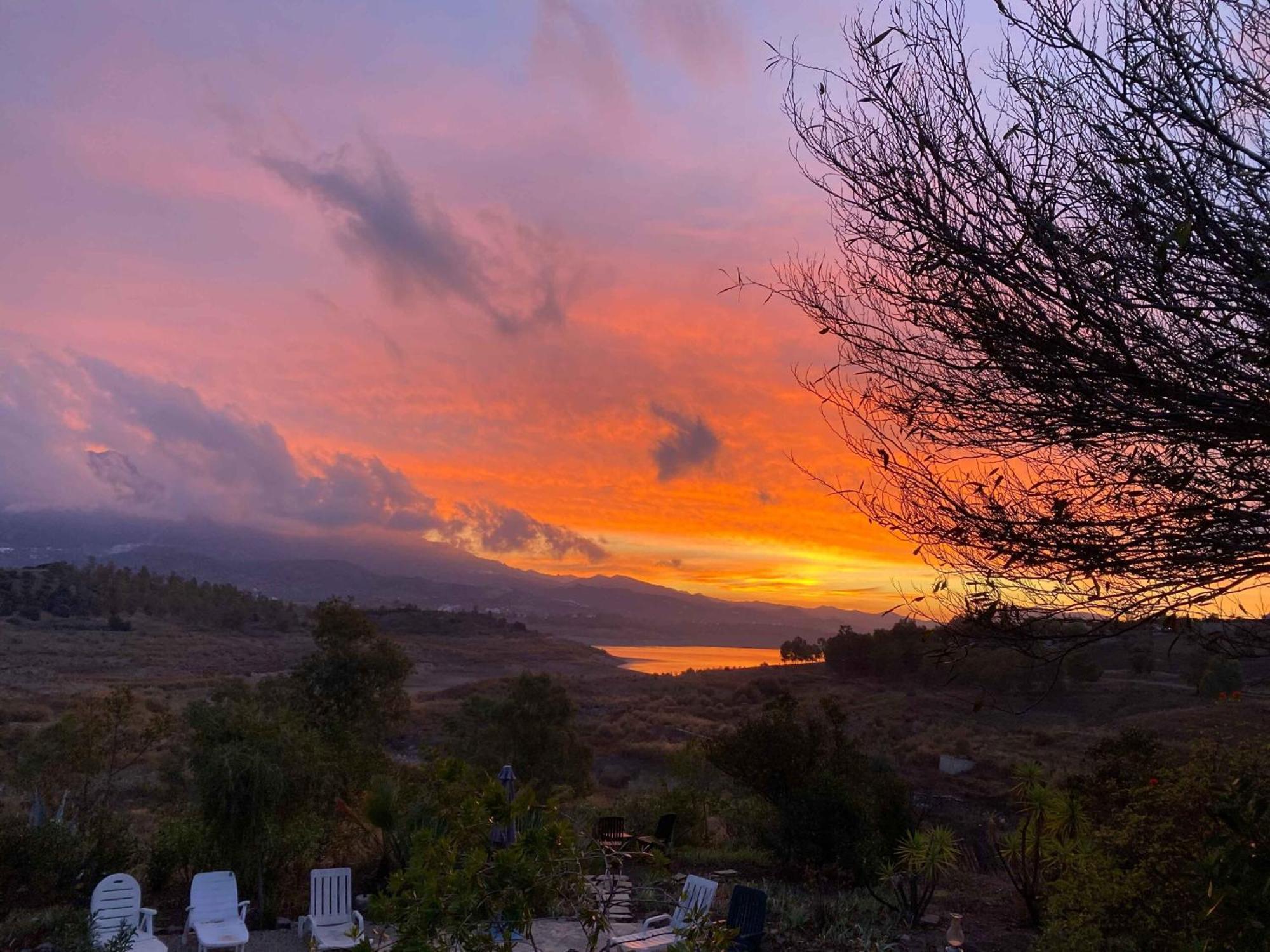 La Rustica En Vinuela, Piscina Privada Villa Eksteriør bilde