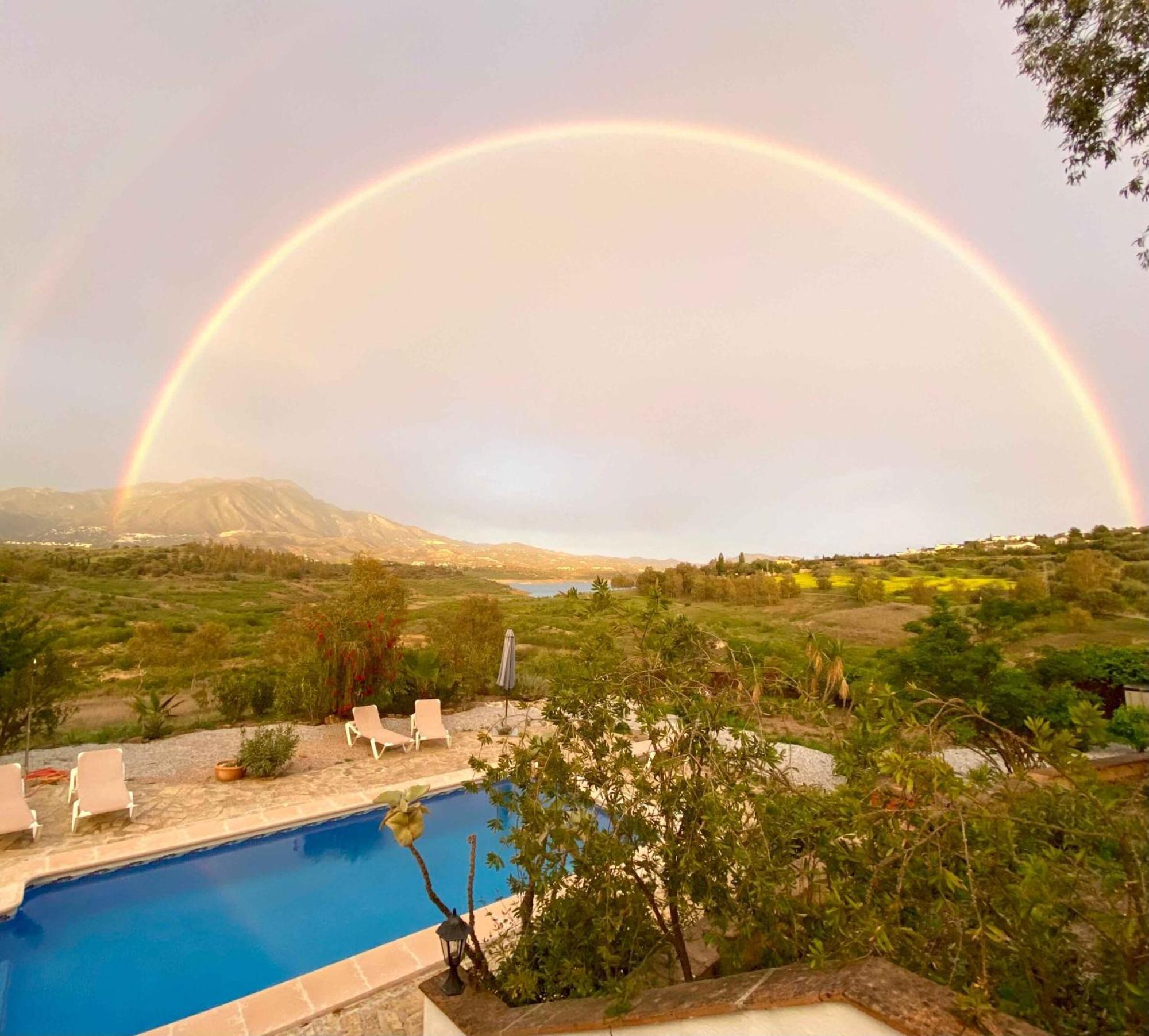La Rustica En Vinuela, Piscina Privada Villa Eksteriør bilde