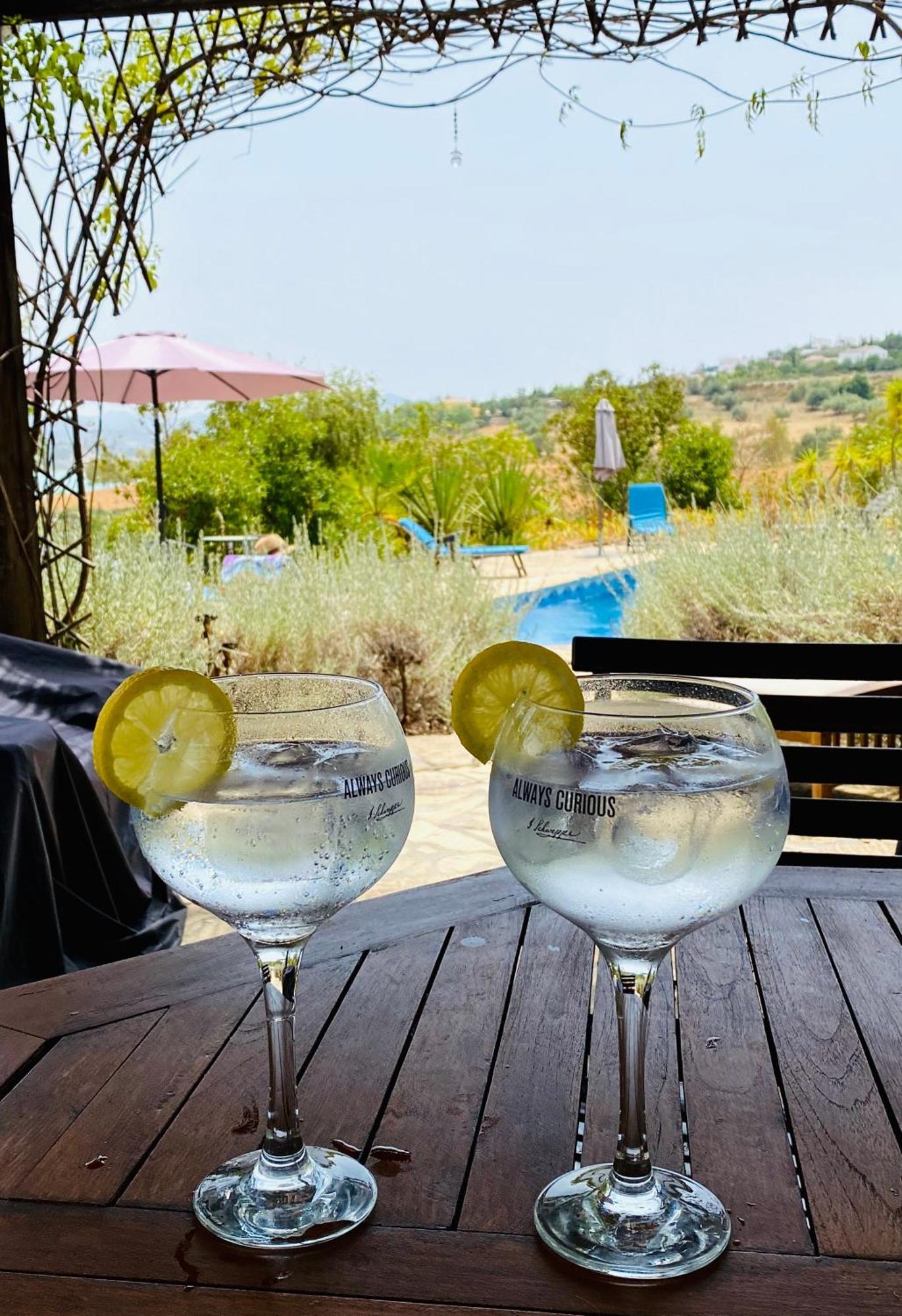 La Rustica En Vinuela, Piscina Privada Villa Eksteriør bilde